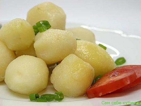 Картофельные клецки с мясом рецепт с фото