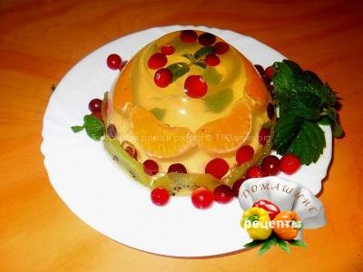 Лимонное желе рецепт с фото