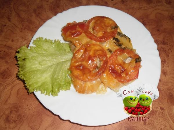 мясо по французски лист салата мясо по французски на тарелке