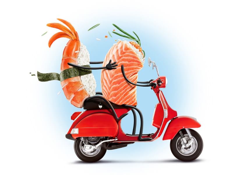 доставка суши и роллов